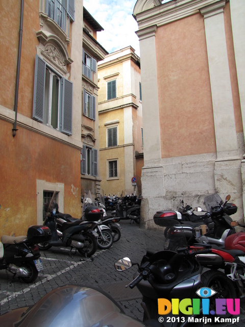 SX30649 Scooters parked in street